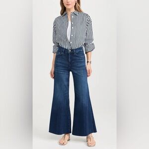 Frame Le Palazzo Crop Raw After Jeans